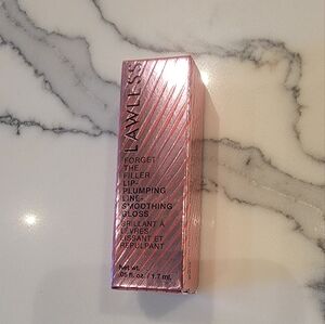 Lawless Forget the Filler Line Smoothing Lip Plumping Gloss in Rosy Outlook 1.7